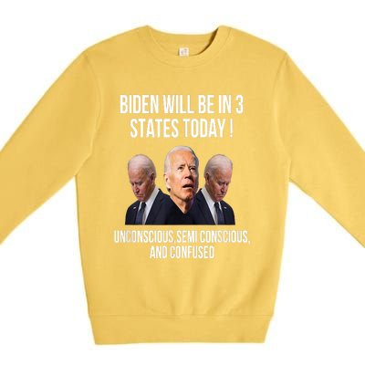 Republican Anti Joe Biden Premium Crewneck Sweatshirt