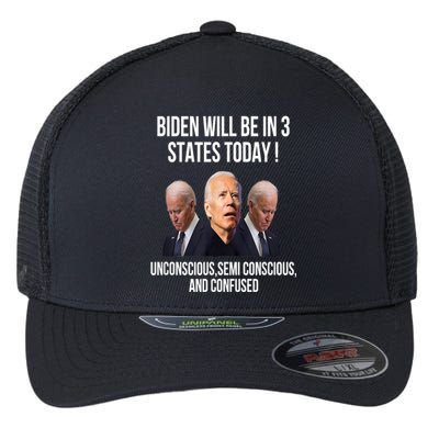 Republican Anti Joe Biden Flexfit Unipanel Trucker Cap