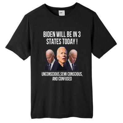 Republican Anti Joe Biden Tall Fusion ChromaSoft Performance T-Shirt