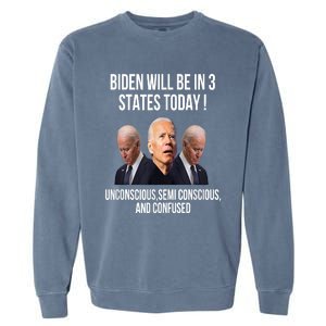 Republican Anti Joe Biden Garment-Dyed Sweatshirt