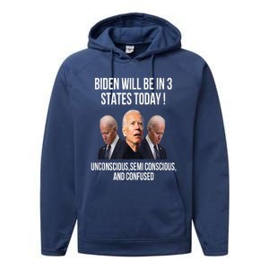 Republican Anti Joe Biden Performance Fleece Hoodie