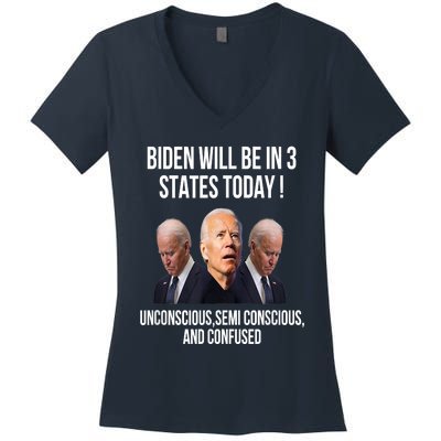 Republican Anti Joe Biden Women's V-Neck T-Shirt