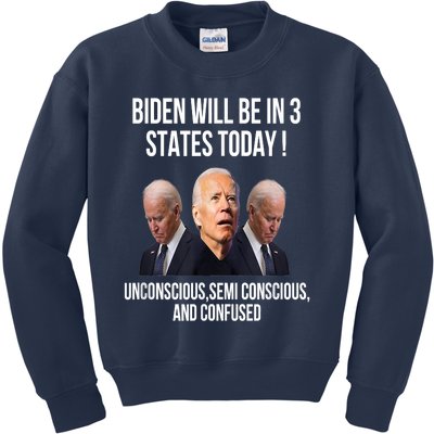 Republican Anti Joe Biden Kids Sweatshirt