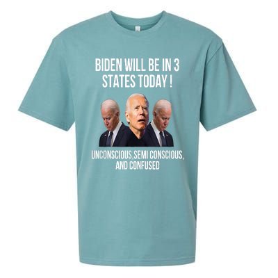 Republican Anti Joe Biden Sueded Cloud Jersey T-Shirt