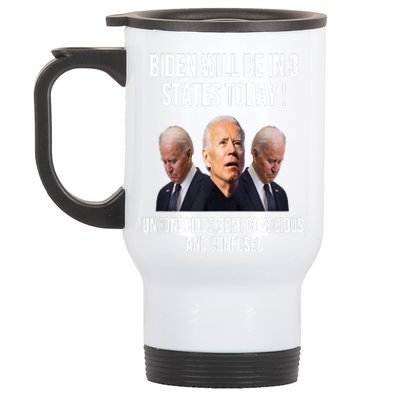 Republican Anti Joe Biden Stainless Steel Travel Mug