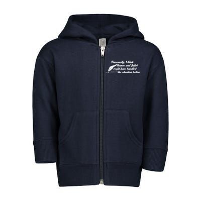 Romeo And Juliet Toddler Zip Fleece Hoodie