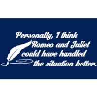 Romeo And Juliet Bumper Sticker