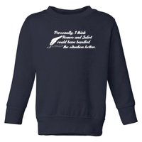 Romeo And Juliet Toddler Sweatshirt