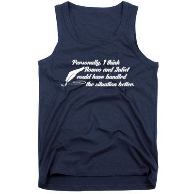 Romeo And Juliet Tank Top