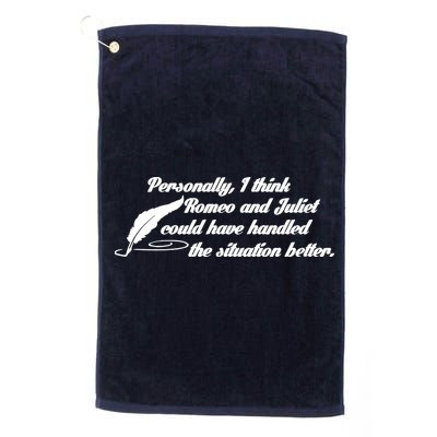 Romeo And Juliet Golf Towel