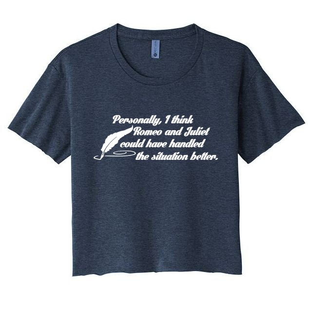Romeo And Juliet Crop Top
