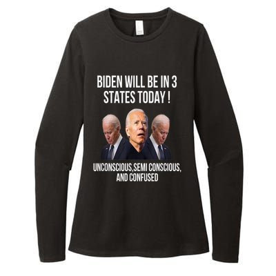 Republican Anti Joe Biden Womens CVC Long Sleeve Shirt