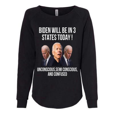 Republican Anti Joe Biden Womens California Wash Sweatshirt