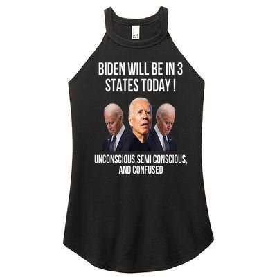 Republican Anti Joe Biden Women's Perfect Tri Rocker Tank