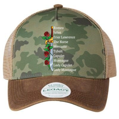 Romeo And Juliet William Shakespeare Gift Legacy Tie Dye Trucker Hat