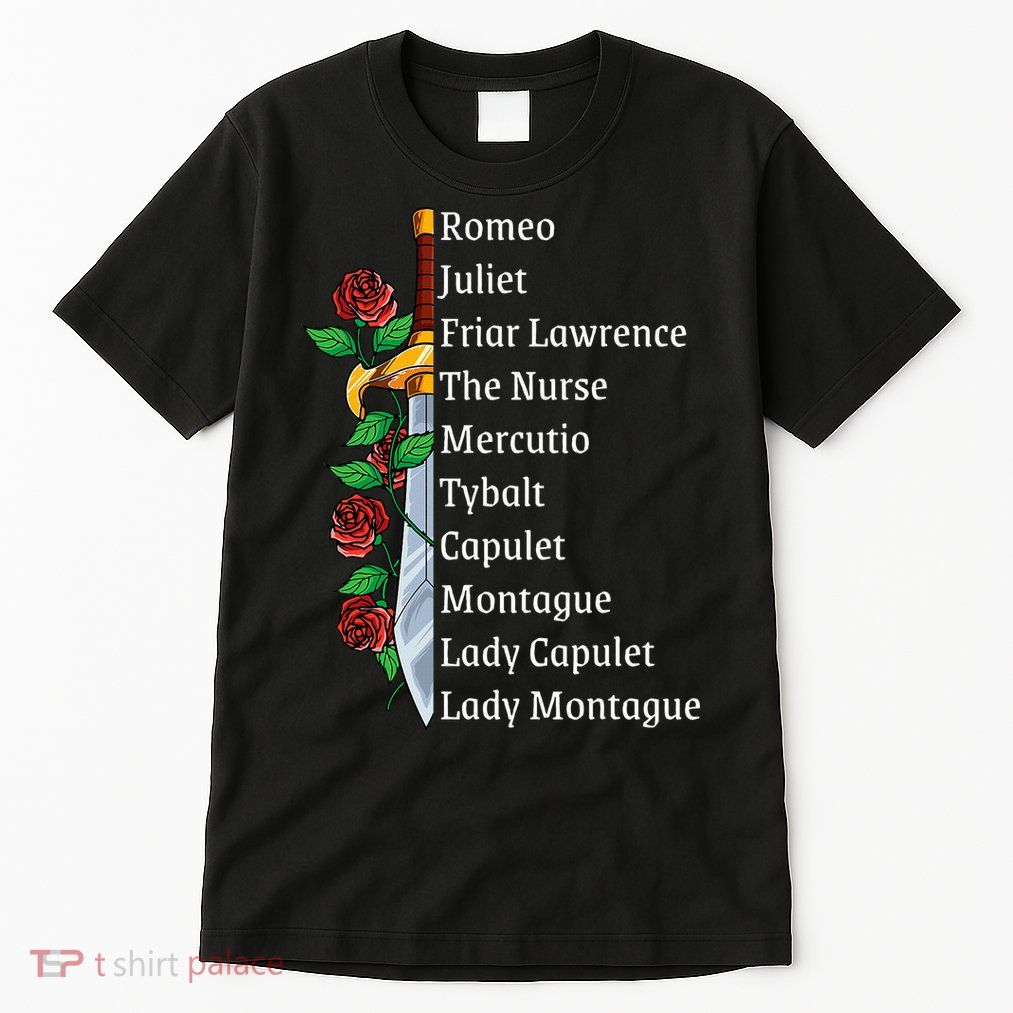 Romeo And Juliet William Shakespeare Gift Tall T-Shirt
