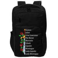 Romeo And Juliet William Shakespeare Gift Impact Tech Backpack
