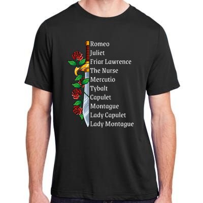 Romeo And Juliet William Shakespeare Gift Adult ChromaSoft Performance T-Shirt