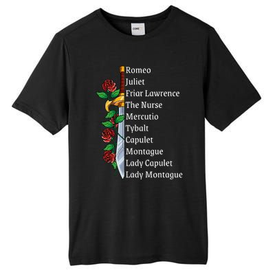 Romeo And Juliet William Shakespeare Gift Tall Fusion ChromaSoft Performance T-Shirt