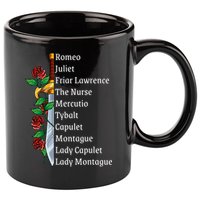 Romeo And Juliet William Shakespeare Gift 11oz C Handle Ceramic Mug