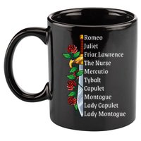 Romeo And Juliet William Shakespeare Gift 11oz C Handle Ceramic Mug