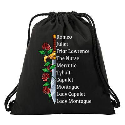 Romeo And Juliet William Shakespeare Gift Drawstring Bag