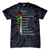 Romeo And Juliet William Shakespeare Gift Tie-Dye T-Shirt