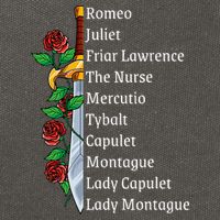 Romeo And Juliet William Shakespeare Gift Cotton Canvas Backpack