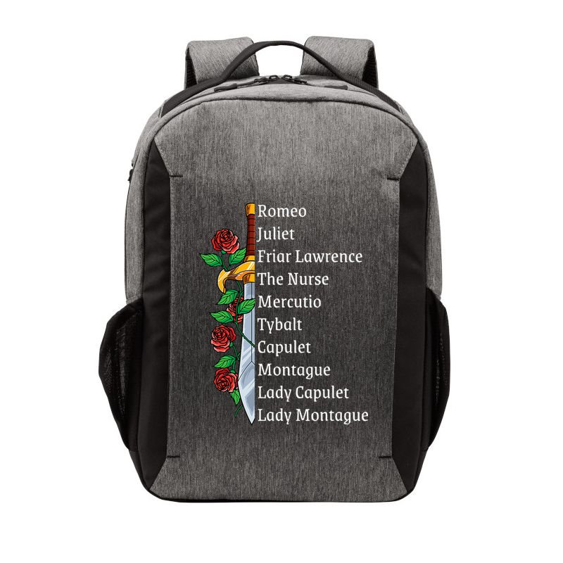Romeo And Juliet William Shakespeare Gift Vector Backpack