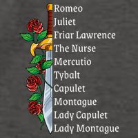 Romeo And Juliet William Shakespeare Gift Vector Backpack