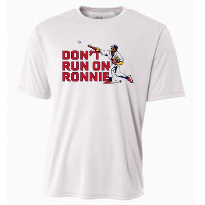 Ronald Acuña Jr Dont Run On Ronnie Atlanta Baseball Cooling Performance Crew T-Shirt