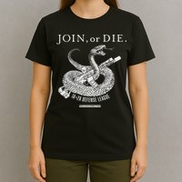 Real Alex Jones Store Join Or Die 1a + 2a Defense League T-Shirt