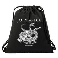 Real Alex Jones Store Join Or Die 1a + 2a Defense League Drawstring Bag