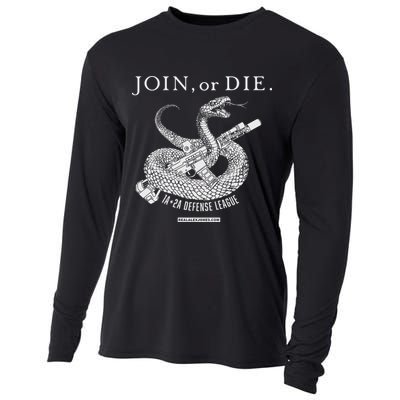 Real Alex Jones Store Join Or Die 1a + 2a Defense League Cooling Performance Long Sleeve Crew