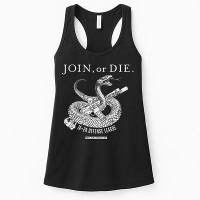 Real Alex Jones Store Join Or Die 1a + 2a Defense League Womens Tank Top