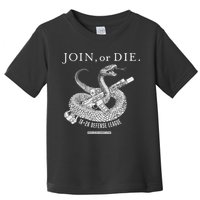 Real Alex Jones Store Join Or Die 1a + 2a Defense League Toddler T-Shirt