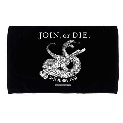 Real Alex Jones Store Join Or Die 1a + 2a Defense League Microfiber Hand Towel