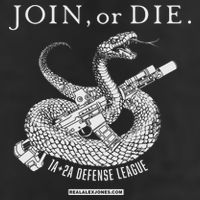 Real Alex Jones Store Join Or Die 1a + 2a Defense League Microfiber Hand Towel