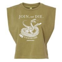 Real Alex Jones Store Join Or Die 1a + 2a Defense League Garment-Dyed Women's Muscle Tee