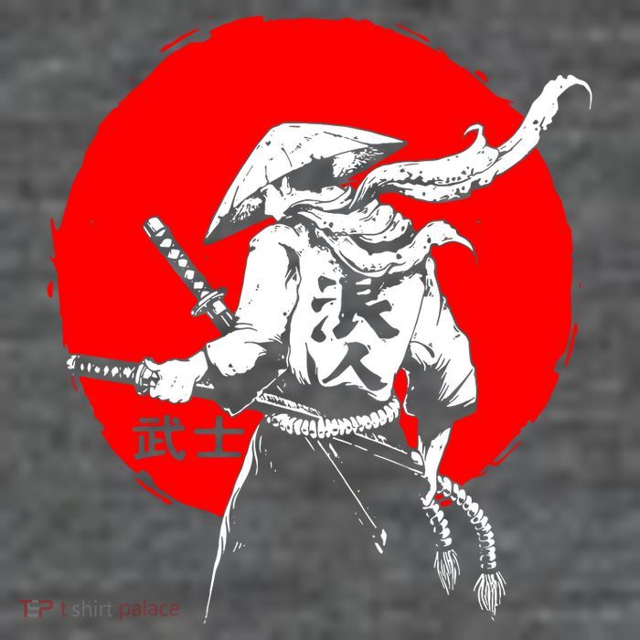 Retro Ancient Japan Samurai Warrior Tokyo Samurai Katana Tall T-Shirt