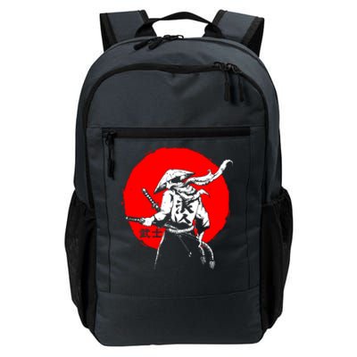 Retro Ancient Japan Samurai Warrior Tokyo Samurai Katana Daily Commute Backpack