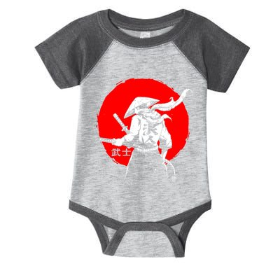 Retro Ancient Japan Samurai Warrior Tokyo Samurai Katana Infant Baby Jersey Bodysuit