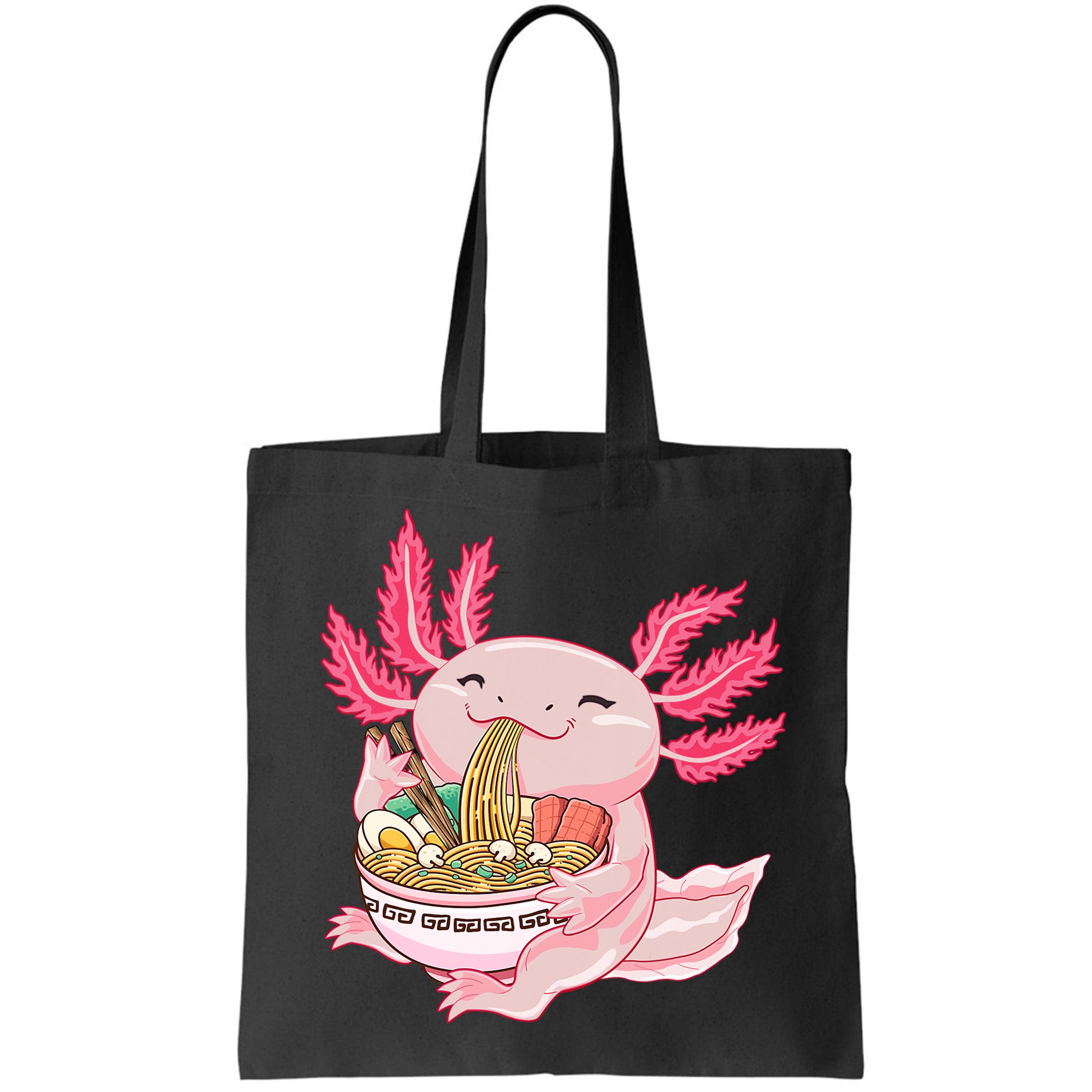 Ramen Axolotl Kawaii Anime Japanese Noddles Anime Girls Gift Bag