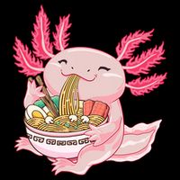 Ramen Axolotl Kawaii Anime Japanese Noddles Anime Girls Gift Bag