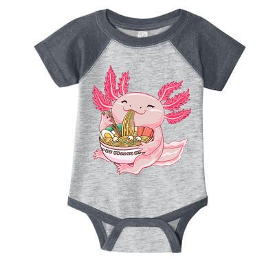Ramen Axolotl Kawaii Anime Japanese Noddles Anime Girls Gift Infant Baby Jersey Bodysuit