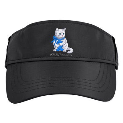Rainbow All KidsMatter Pinwheel Child Abuse Awareness Adult Drive Performance Visor