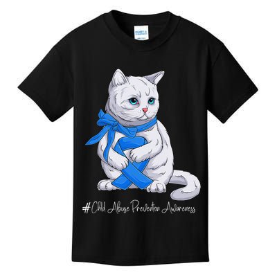 Rainbow All KidsMatter Pinwheel Child Abuse Awareness Kids T-Shirt