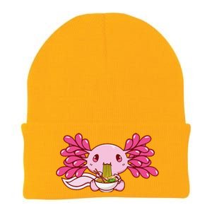 Ra Axolotl Kawaii Anime Japanese Food  Knit Cap Winter Beanie