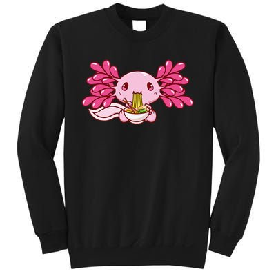 Ra Axolotl Kawaii Anime Japanese Food  Sweatshirt