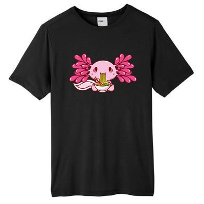 Ra Axolotl Kawaii Anime Japanese Food  Tall Fusion ChromaSoft Performance T-Shirt